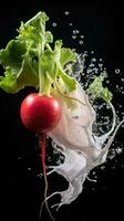 AI Generative a photo of radish