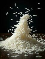 AI Generative a photo of rice