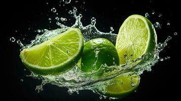 AI Generative a photo of lime