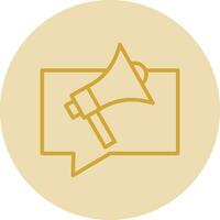 Megaphone Vector Icon Design