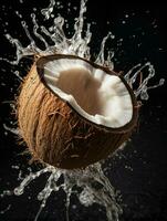 AI Generative a photo of coconut