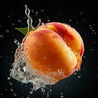 AI Generative a photo of peach