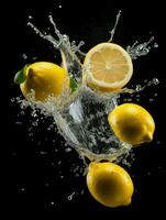 AI Generative a photo of lemon