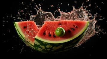 AI Generative a photo of watermelon