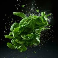 AI Generative a photo of spinach