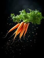 AI Generative a photo of carrot