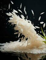 AI Generative a photo of rice