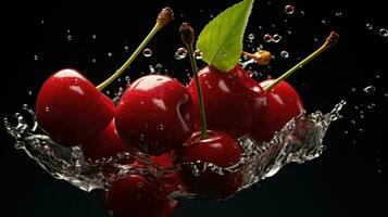 AI Generative a photo of cherry