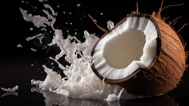 AI Generative a photo of coconut