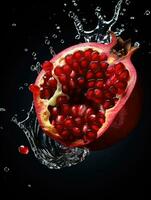 AI Generative a photo of pomegranate