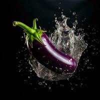 AI Generative a photo of eggplant