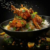 AI Generative a photo of curry