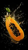 AI Generative a photo of papaya