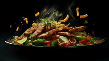 AI Generative a photo of fajitas