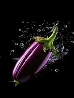 AI Generative a photo of eggplant