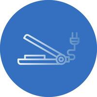 Hair Straightener Vector Icon Design