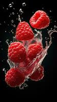 AI Generative a photo of raspberry