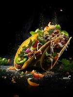 AI Generative a photo of tacos