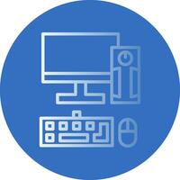 Computer Vector Icon Design