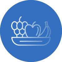 Fruit Salad Vector Icon Design