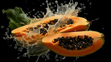 a photo of papaya