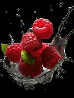 a photo of raspberry