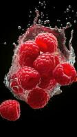 a photo of raspberry