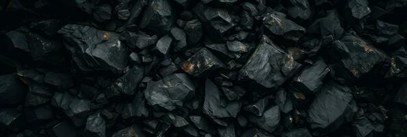 a black coal background photo