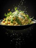 a photo of risotto