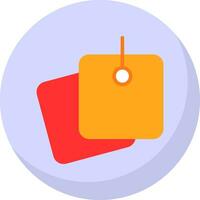 Sticky Notes Vector Icon Design