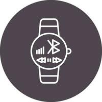 icono de vector de reloj inteligente