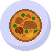 Beef Stew Vector Icon Design