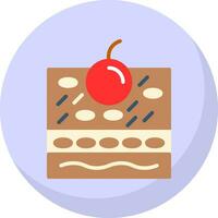 Tiramisu Vector Icon Design