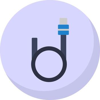 Same cable Vector Icon Design