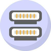 Hdmi port Vector Icon Design