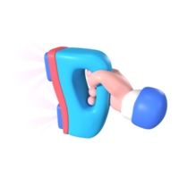 3D Scanner 3D Illustration Icon png