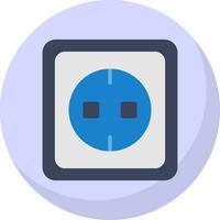 Electric socket Vector Icon Design