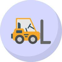 Forklift Vector Icon Design