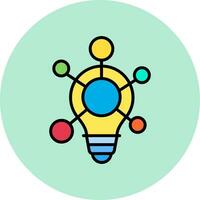 Clustering Vector Icon