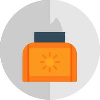 Sunscreen Vector Icon Design