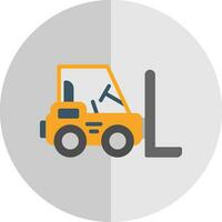 Forklift Vector Icon Design