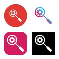 Unique Search Engine Optimizati Vector Icon