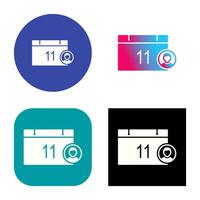 Unique Event Management Vector Icon