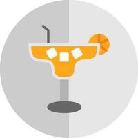 Margarita Cocktail Vector Icon Design