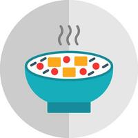 Miso Soup Vector Icon Design