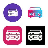 Casette Player Vector Icon