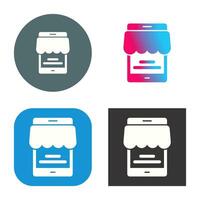 Online Store Vector Icon