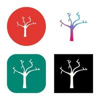 Tree with no Leaves Vector Icon