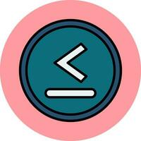 Is Less Than Or Equal To Vector Icon