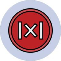 Absolute Value Vector Icon